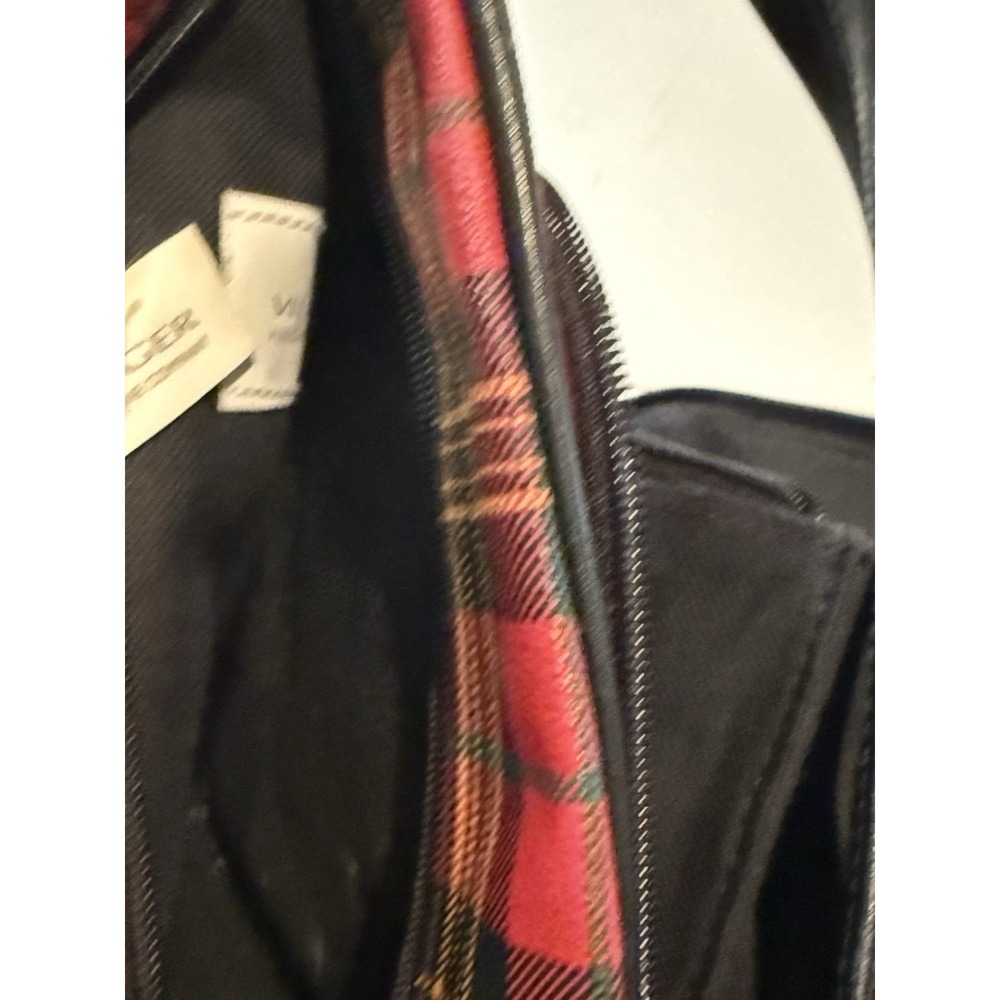 Villager by Liz Claiborne Vintage 90s Y2K Tartan Plaid Multiway Backpack & Case - Picture 8 of 13